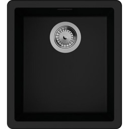 HANSGROHE Zlewozmywak jednokomorowy S52 43349170 Czarny grafitowy 40.6x45.6