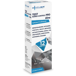 Test narko control pro ślina wykrywanie 12 substancji
