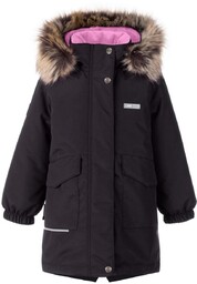 Kurtka/Parka dla dziewczynki VIOLA czarna Lenne, r. 104