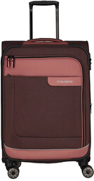 Walizka średnia poszerzana Travelite Viia - spring rose