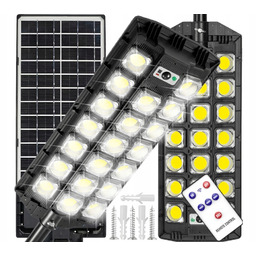 Lampa solarna led uliczna z czujnikiem ruchu