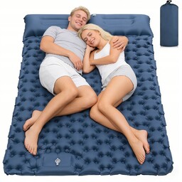 Materac Dmuchany Łóżko Dwuosobowy Mata Kempingowa Trekkingowa 200X130