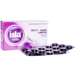Isla-Cassis, Pastylki Do Ssania, 60 szt.