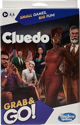 Cluedo gra Grab and Go, przenośna gra