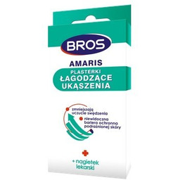 Bros Amaris Plasterki Łagodzące Ukąszenia 20szt