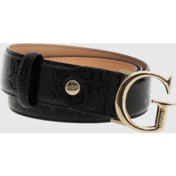 GUESS Czarny pasek damski Aldina, Rozmiar XS