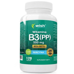 Wish Witamina B3 500 mg, 120 kapsułek