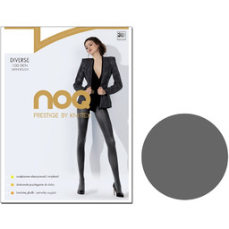 Kryjące Rajstopy Błyszczące 100 Den Grigio 2
