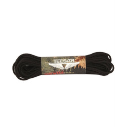 Linka Paracord 4 mm 15 m czarna -