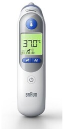 BRAUN IRT6525 THERMOSCAN 7+ Termometr douszny z latarką,