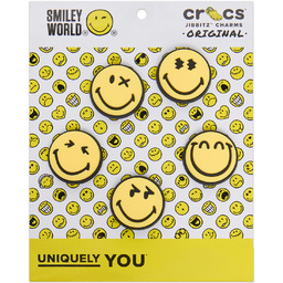 Ozdoba do butów Crocs Smileyworld 5Pck 10015113 Kolorowy
