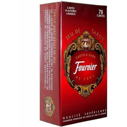 Fournier karty do tarota Jeu de Tarot czerwone