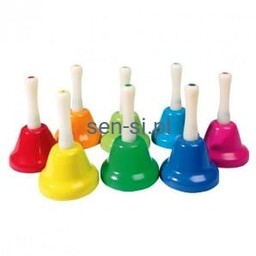 Muzyczne dzwonki mini - 8 szt.