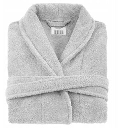 Szlafrok Hotelowy Bawełna Frotte Unisex XS Szary