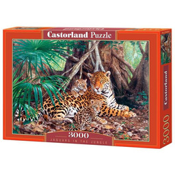 Castorland, puzzle, Jaguary, 3000 el.