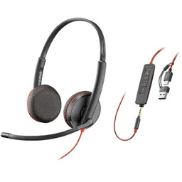 Słuchawki Blackwire 3225 USB-C/A+3,5mm 8X229AA