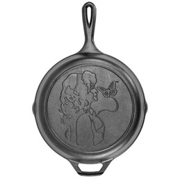 Lodge Patelnia żeliwna Dolly Parton 26cm, limitowana, sezonowana