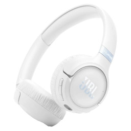 JBL Tune 680NC Nauszne Bluetooth 6.0 Biały Słuchawki