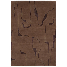 DYWAN Shapes Canyon Brown prostokątny z abstrakcyjnym wzorem,