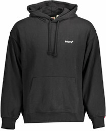 BLUZA LEVIS BEZ ZAMKA MĘSKA CZARNA