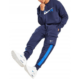 SPODNIE DRESOWE NIKE AIR MĘSKIE BAWEŁNA BOJÓWKI DD7369