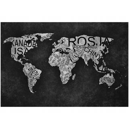 100 70cm Obraz płótno World Map ściana płótno