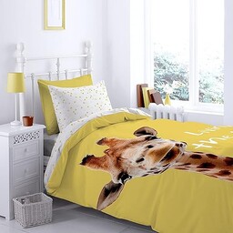 Catherine Lansfield Giraffe Komplet pościeli 140x220+65x65