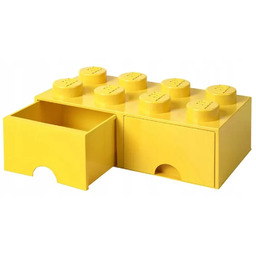 Lego 40061732 Pojemnik na klocki z szufladami żółty