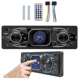 Radio Samochodowe Radioodtwarzacz Panel Dotykowy Bluetooth Pilot Usb