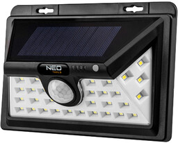 Lampa solarna ścienna SMD LED 350 lm