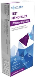 Test menopauza FSH test płytkowy, 2 sztuki /Diather/