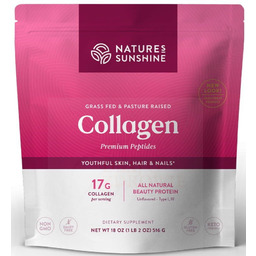Collagen, Kolagen w Proszku, Natures Sunshine, 516 g