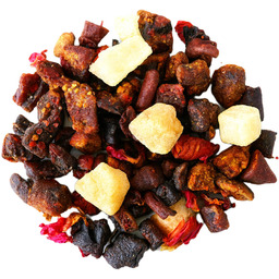 Najlepsza sypana herbata owocowa IMBIROWA GRUSZKA EKO papaja