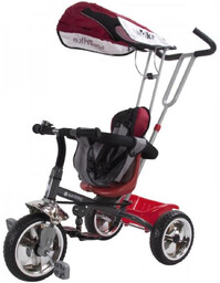 Sun Baby Rowerek Luxtrike z daszkiem i rączką