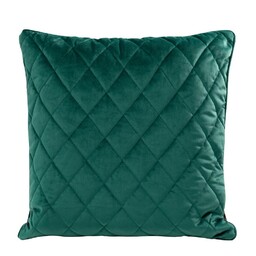 Eurofirany Poszewka dekoracyjna 45x45 Velvet 27 C turkusowa