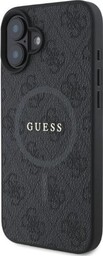 Guess Ring Classic Logo do iPhone 16 czarny
