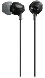 Sony Słuchawki handsfree, mikrofon MDR-EX15AP black