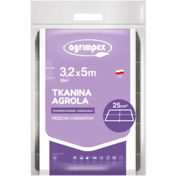 Tkanina ogrodnicza czarna 100gr Agrola 2% UV 3,20