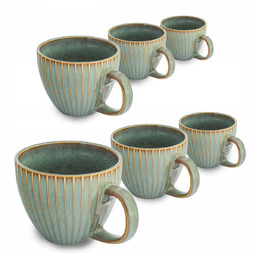 Filiżanki zestaw do kawy 6szt porcelanowy Altom Design