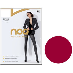 Kryjące Rajstopy Błyszczące 100 Den Bordeaux 5