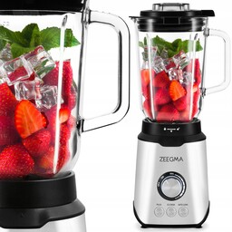 Blender kielichowy Szklany Kruszy Lód 1,75 L Zeegma