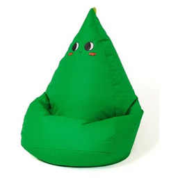GO GIFT Pufa worek Dragonek L Zielony 105