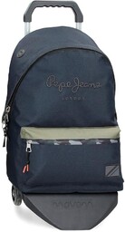 Pepe Jeans Cromwell plecak, Czarny (Black), Talla única,