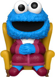 Funko POP! Television, figurka kolekcjonerska, Street Sesame, Cookie