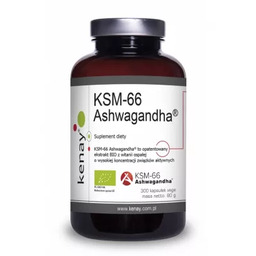 Kenay KSM-66 Ashwagandha Suplement diety 300 kapsułek
