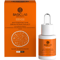 BasicLab Esteticus, antyoksydacyjne serum wzmacniające, 0,5% ergotioneiny, 15