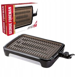 George Foreman Smokeless Bbq Electric Grill & Large
