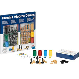 Falomir Deska Parchis, Szachy i damskie z akcesoriami