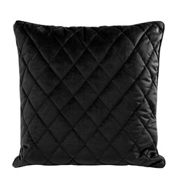Eurofirany Poszewka dekoracyjna 45x45 Velvet 27 F czarna