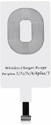 Choetech adapter do bezprzewodowego ładowania Qi Lightning wkładka